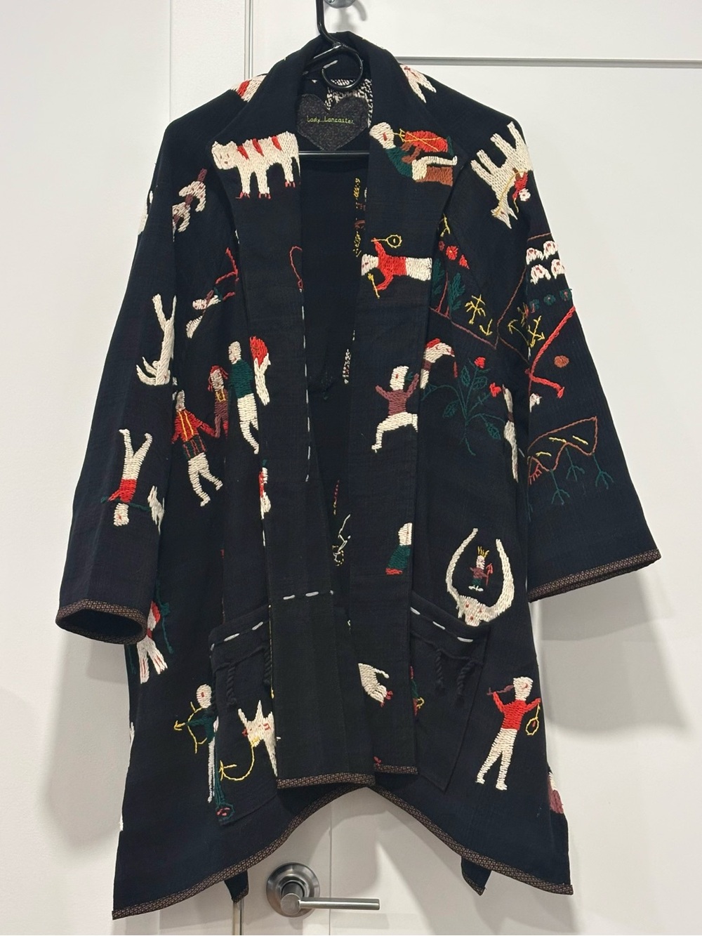 Lady Lancaster “The Helen” Hand Embroidered Jacket | One Size | Never Worn